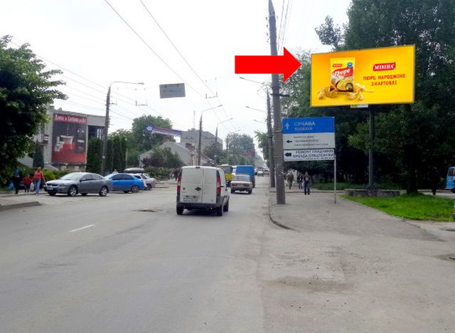 Щит 6x3,  Главная ул., 190, возле экспоцентра "Ролем", из центра